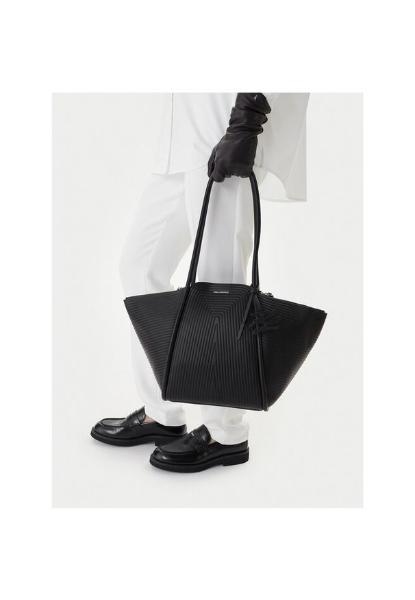 Karl Lagerfeld - Torebka KARL LAGERFELD. Kolor: czarny