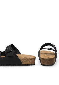 Inblu Klapki NM000034 Czarny. Kolor: czarny. Materiał: syntetyk, skóra #6