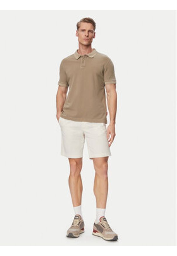 Jack & Jones Szorty materiałowe Jaiden Rocco 12292831 Beżowy Regular Fit. Kolor: beżowy. Materiał: bawełna