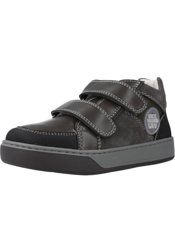 Garvalin - Buty GARVALIN 221623G Szary. Kolor: szary. Materiał: tkanina, skóra. Sport: turystyka piesza