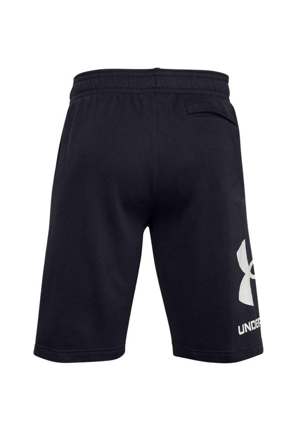 Spodenki fitness męskie Under Armour Rival Fleece. Kolor: czarny. Sport: fitness