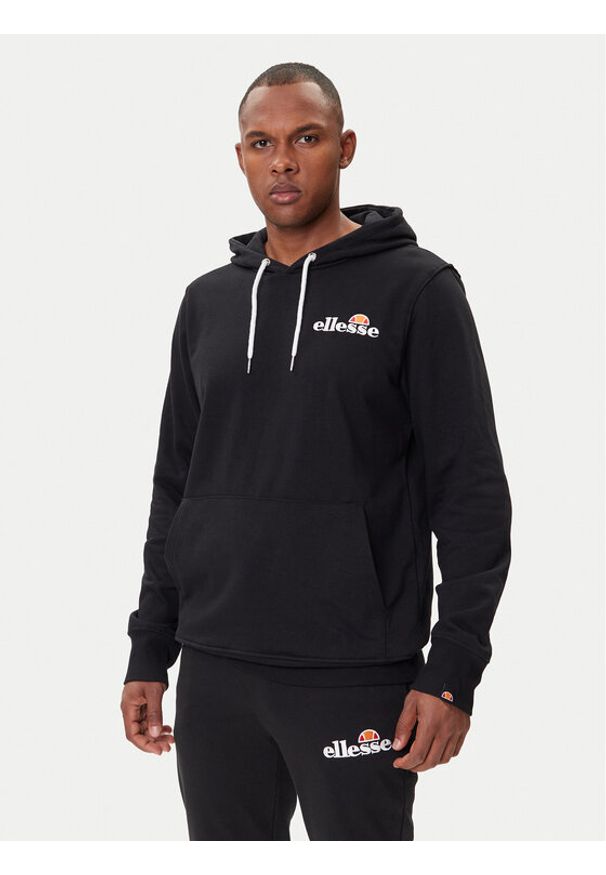 Ellesse Bluza Primero SHS08781 Czarny Regular Fit. Kolor: czarny. Materiał: bawełna