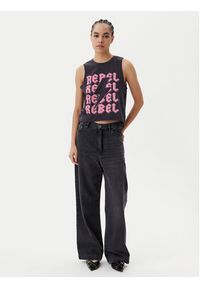 Noisy may - Noisy May Top Rebel 27034002 Szary Oversize. Kolor: szary. Materiał: bawełna #3