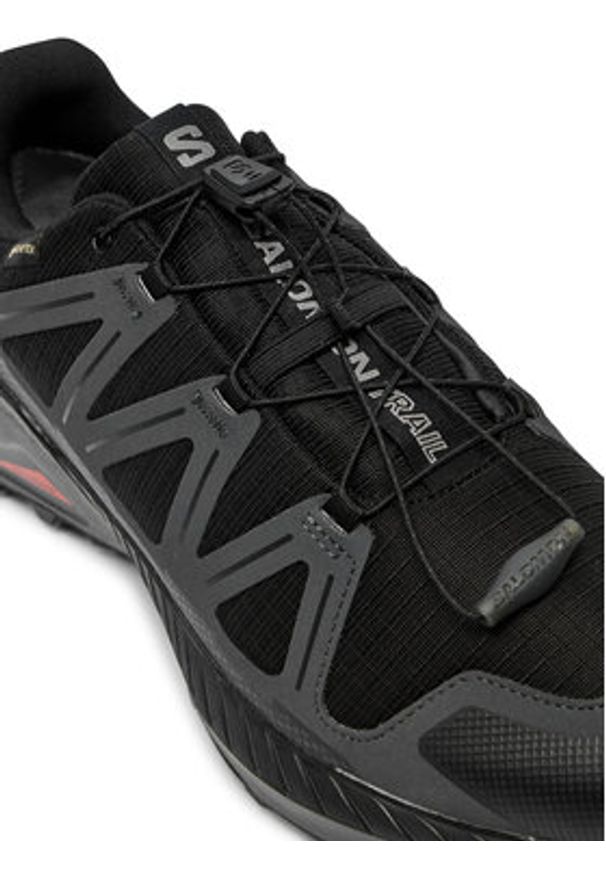 salomon - Salomon Buty do biegania Speedcross Peak Gore-Tex L47558800 Czarny. Kolor: czarny. Materiał: materiał. Technologia: Gore-Tex. Model: Salomon Speedcross