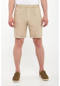 Liu Jo - Bermudy męskie lniane LIU JO. Materiał: len #4