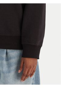 Calvin Klein Jeans Bluza Ls Monogram Terry Po LV047C224G Czarny Regular Fit. Kolor: czarny. Materiał: bawełna #3