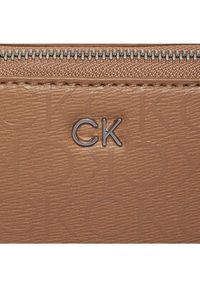 Calvin Klein Kosmetyczka K60K612203 Brązowy. Kolor: brązowy. Materiał: skóra #3