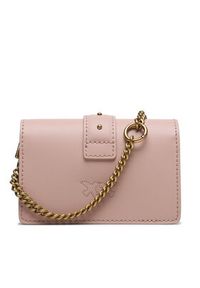 Pinko Torebka Love One Micro C PE 23 PCPL 100064 A0F1 Różowy. Kolor: różowy. Materiał: skórzane