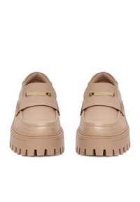 DeeZee Loafersy HY19001-2 Beżowy. Kolor: beżowy. Materiał: skóra #4