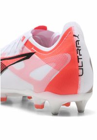 Puma - Buty piłkarskie FUTURE 5 MATCH MxSG PUMA White Black Glowing Red. Kolor: biały, czarny, czerwony, wielokolorowy. Sport: piłka nożna