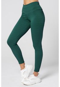 ROUGH RADICAL - Legginsy antycellulitowe fitness damskie Rough Radical Impulse. Kolor: zielony. Sport: fitness