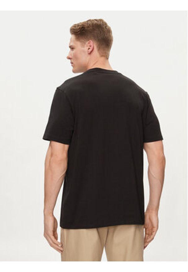 Hugo T-Shirt Damotoro 50514092 Czarny Relaxed Fit. Kolor: czarny. Materiał: bawełna