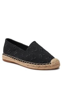 Karl Lagerfeld - KARL LAGERFELD Espadryle KL80124A Czarny. Kolor: czarny. Materiał: materiał #6