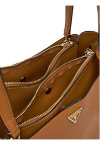 Guess Torebka HWNG96 69230 Brązowy. Kolor: brązowy. Materiał: skórzane