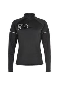 NewLine - Bluza damska Newline core zip neck. Kolor: czarny #1