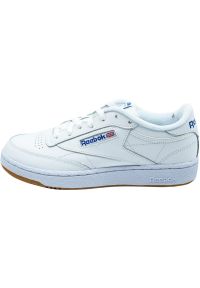 Reebok Classic Club C 85, Biały. Okazja: na co dzień. Kolor: biały, wielokolorowy. Model: Reebok Club, Reebok Classic