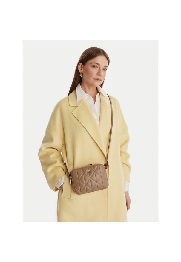 Torebka Calvin Klein. Kolor: beżowy