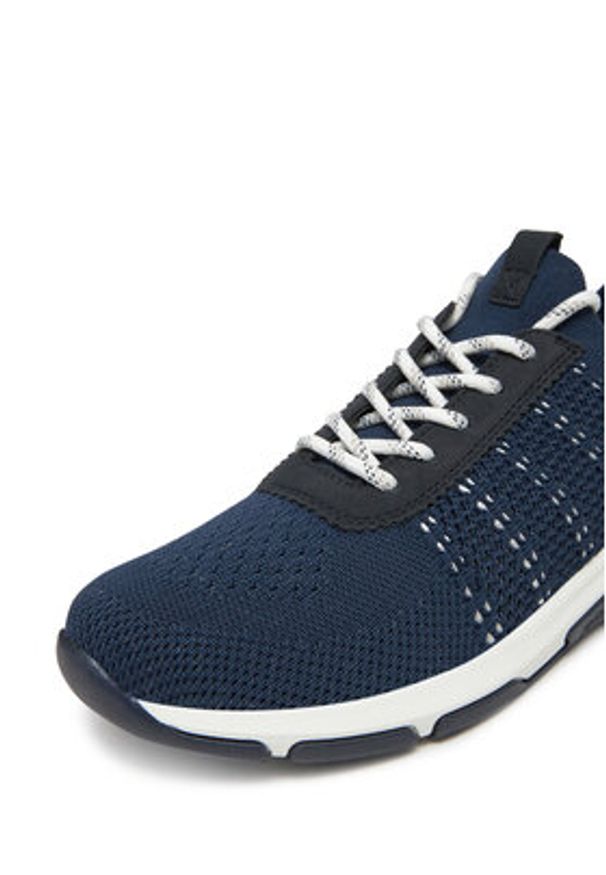 Remonte Sneakersy D1S05-14 Granatowy. Kolor: niebieski. Materiał: materiał