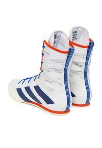 Adidas - adidas Buty bokserskie Box Hog 4 JP9847 Biały. Kolor: biały. Materiał: materiał