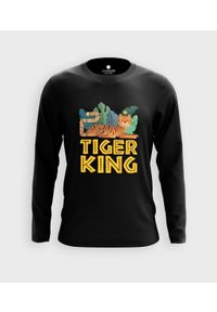 MegaKoszulki - Koszulka męska z dł. rękawem Tiger King. Materiał: bawełna #1