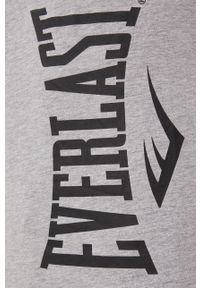 EVERLAST - Everlast t-shirt męski kolor szary melanżowy. Kolor: szary. Materiał: dzianina. Wzór: melanż