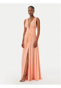 Marciano Guess Sukienka wieczorowa G6GK14 W2374 Pomarańczowy jasny Regular Fit. Kolor: pomarańczowy. Materiał: wiskoza. Styl: wizytowy #3
