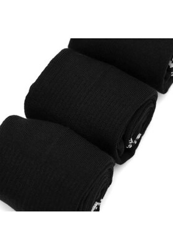 Reebok Skarpety długie R0452-SS24 (3-pack) Czarny. Kolor: czarny. Materiał: materiał