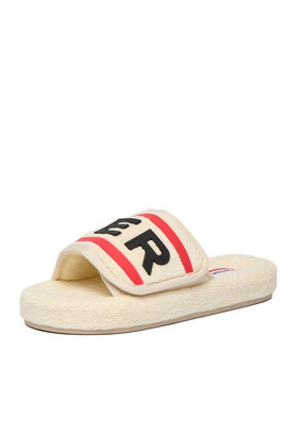 Hunter Kapcie CEO-JD25-530-1 Écru. Materiał: materiał