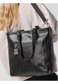 Tous - TOUS Torebka Tiona Lindsay 2001114951 Czarny. Kolor: czarny. Materiał: skórzane #10