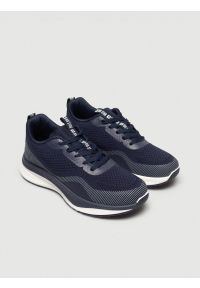 Big-Star - Sneakersy męskie granatowe TT174253 403. Okazja: na co dzień. Nosek buta: okrągły. Kolor: niebieski. Materiał: syntetyk, materiał. Sport: fitness, bieganie #4