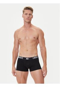 Lacoste Komplet 3 par bokserek 5H2393 Czarny. Kolor: czarny. Materiał: bawełna