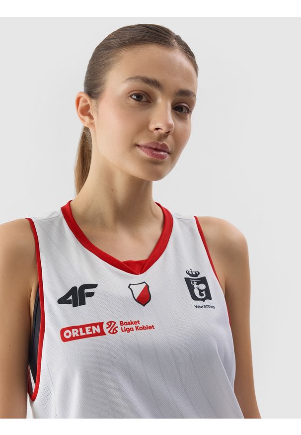 4f - 4F Tank top replika domowy z sezonu 2023/24 uniseks 4F x Polonia Warszawa - multikolor XXL. Kolor: wielokolorowy. Materiał: dzianina