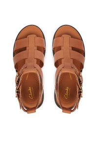 Clarks Sandały Orinoco3 Cove 26186088 Brązowy. Kolor: brązowy. Materiał: skóra #4