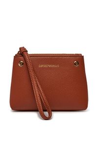 Emporio Armani Torebka EW000361 AF12103 M6030 Brązowy. Kolor: brązowy. Materiał: skórzane #4