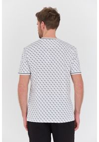 Guess - GUESS Biały męski t-shirt Marshall, Rozmiar XL. Kolor: biały #5