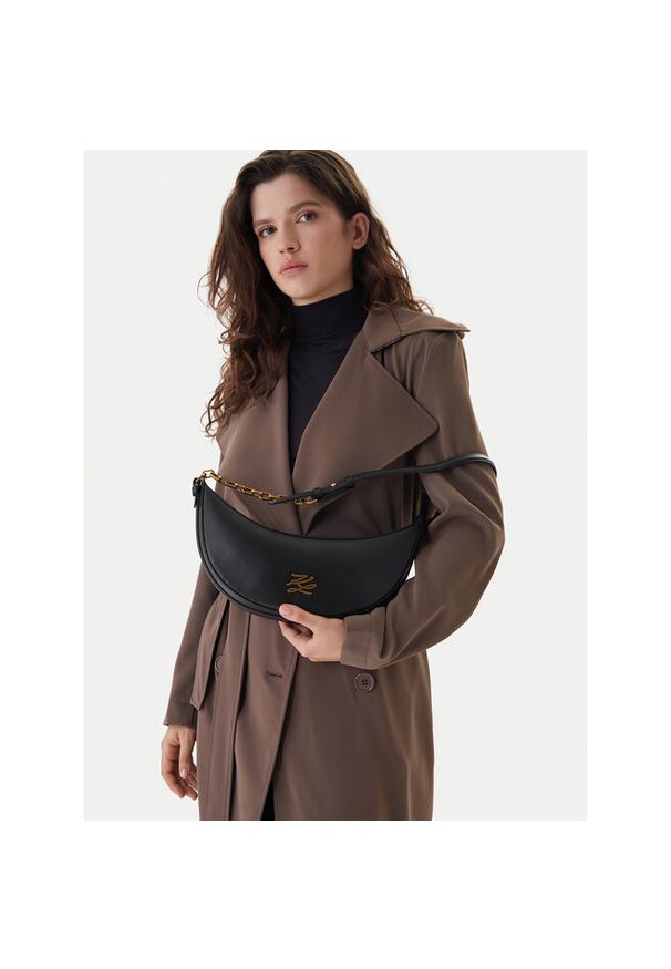 Karl Lagerfeld - Torebka KARL LAGERFELD. Kolor: czarny