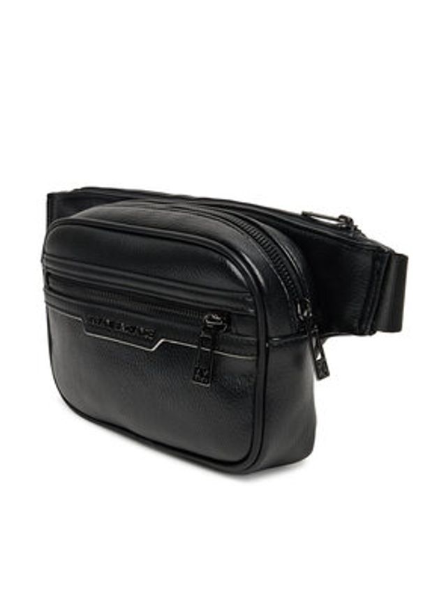 Armani Exchange Saszetka nerka XM001639 AF17205 MC105 Czarny. Kolor: czarny. Materiał: skóra