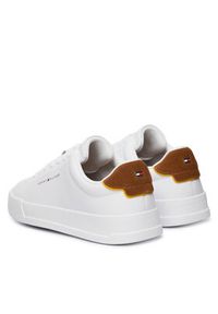 TOMMY HILFIGER - Tommy Hilfiger Sneakersy FM0FM05367 Biały. Kolor: biały. Materiał: skóra #5