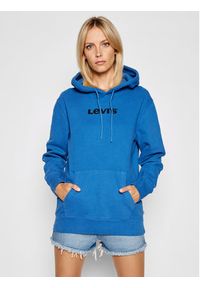 Levi's® Bluza Unisex Graphic A2410-0004 Niebieski Standard Fit. Kolor: niebieski. Materiał: bawełna #5