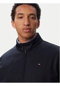 TOMMY HILFIGER - Tommy Hilfiger Kurtka przejściowa Classic Harrington MW0MW43468 Granatowy Regular Fit. Kolor: niebieski. Materiał: bawełna #6