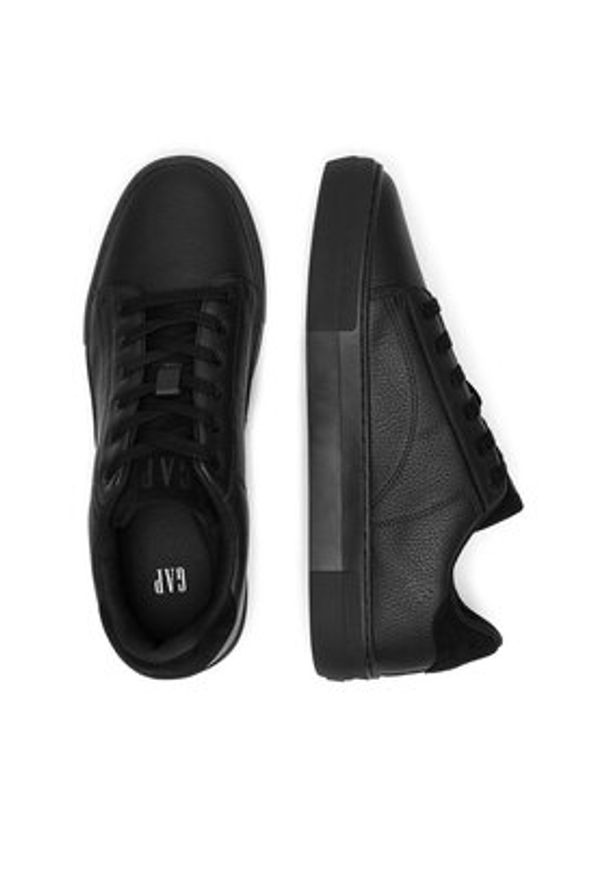 GAP - Gap Sneakersy PORTLAND CUP LOW M GP505010AM-BK00 Czarny. Kolor: czarny. Materiał: materiał