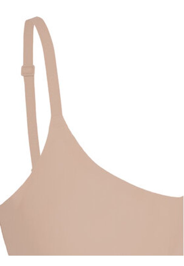 Calvin Klein Underwear Kombinezon modelujący LV00QF8295 Beżowy. Kolor: beżowy. Materiał: syntetyk