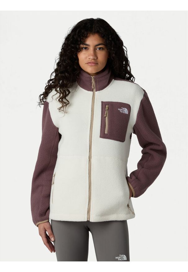 The North Face Polar Yumiori NF0A8E88 Beżowy Regular Fit. Kolor: beżowy. Materiał: syntetyk