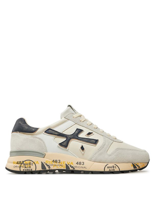 Premiata Sneakersy Mick 6873 Biały. Kolor: biały. Materiał: materiał