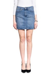 Wrangler - SPÓDNICA DAMSKA JEANSOWA WRANGLER SKIRT W245JX31A 112127934. Materiał: jeans #10