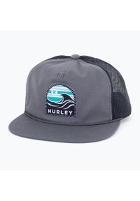 Czapka z daszkiem męska Hurley Mavericks Trucker. Kolor: szary