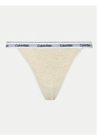 Calvin Klein Underwear Figi klasyczne 000QD5215E Beżowy. Kolor: beżowy. Materiał: bawełna #6