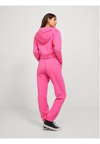 JJXX Spodnie dresowe Abbie 12223960 Różowy Loose Fit. Kolor: różowy. Materiał: bawełna, dresówka #8