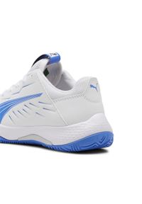 Puma - Młodzieżowe buty halowe Accelerate PUMA White Bluemazing Blue. Kolor: niebieski, wielokolorowy, biały. Sport: siatkówka