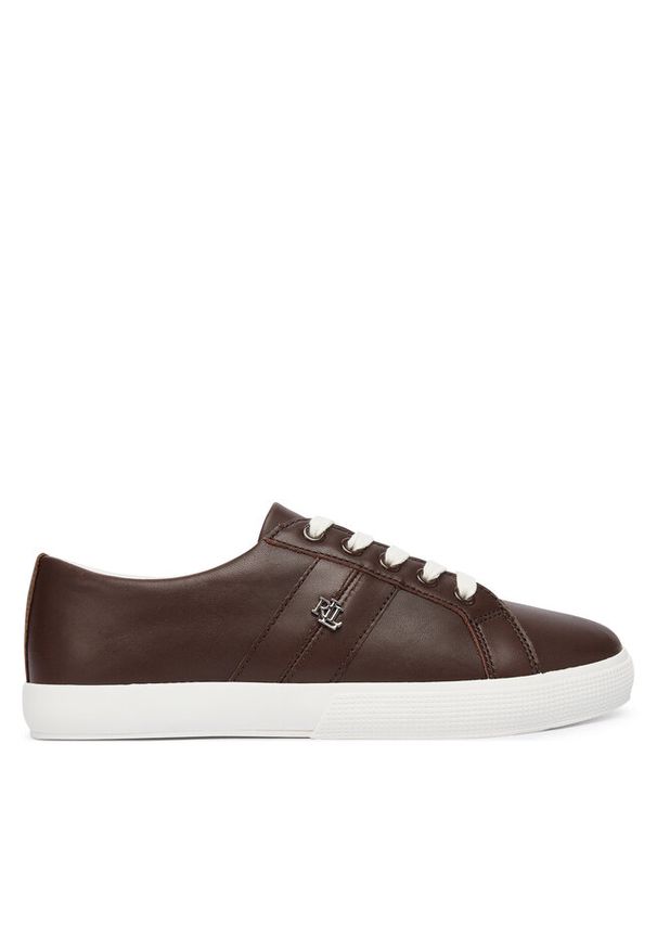 Lauren Ralph Lauren - Sneakersy LAUREN RALPH LAUREN. Kolor: brązowy